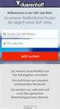 Mobile Screenshot of duerenhoff.de